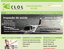 Tablet Screenshot of clol.com.br